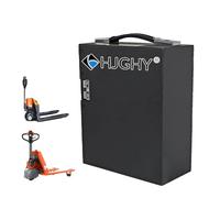 HJGHY 24v 25ah, Batería de 24 V 25 Ah para Carretilla elevadora eléctrica y batería de 48 V 15 Ah de Iones de Litio para transpaleta eléctrica Manual.