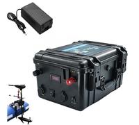HJGHY 24v,60Ah, Batería de Litio Recargable de 12V 24V 48V 60Ah 80Ah 100Ah 120Ah 150Ah 200Ah para propulsores de Exteriores, hélices de Barcos de Pesca y Motores de propulsión Marina.