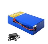 HJGHY 36v,12AH, Batería de Litio de Alta Potencia de 24 V, 36 V, 48 V, 8 Ah, 10 Ah, 12 Ah, 15 Ah y 20 Ah, Recargable para Motocicletas y Scooters con Cargador.