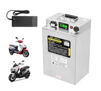 HJGHY 48v 55ah, Batería de Motocicleta eléctrica de 48 V, 72 V, 30 Ah, 35 Ah, 40 Ah y 45 Ah. Batería Recargable de fosfato de Hierro y Litio LiFePO4 de 60 V, 30 Ah y 35 Ah.