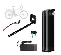 HJGHY 4pin,24V 15Ah, Batería de Iones de Litio para Bicicleta eléctrica Plegable de 24 V, 10 Ah, 13 Ah, 15 Ah y 20 Ah, con Placa de protección BMS y Cargador.
