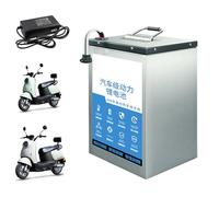 HJGHY ,60v 30ah, Batería LiFePO4 de 48 V 20 Ah 30 Ah 50 Ah para Motocicleta; batería LiFePO4 de 60 V 20 Ah 30 Ah 60 Ah para Triciclo, Scooter y ciclomotor.