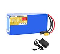 HJGHY ,6s,24V 10Ah, Batteria per Barca da Pesca 24V 10Ah 15Ah 20Ah Batteria al Litio ricaricabile 24 Volt 7S 6S per Barca da Pesca con esca Motore per peschereccio
