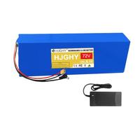 HJGHY 72v,40Ah, Batería de Iones de Litio de Repuesto de 72 V, 20 Ah, 25 Ah, 30 Ah, 35 Ah, 40 Ah, 45 Ah y 50 Ah para Motocicleta eléctrica de 0 a 3600 W.