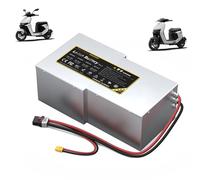HJGHY 72v 90ah, Batería de 60 V 120 Ah para Motocicleta eléctrica, Paquete de baterías de Litio de 72 V 90 Ah 100 Ah para Scooter y ciclomotor Modificado.