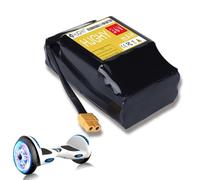 HJGHY Batería de Coche Twist de 36 V, 2 Ah, 3 Ah, 4 Ah, 5,2 Ah, 6 Ah. Batería de Litio balanceada de 36 voltios con BMS para patinetes eléctricos autoequilibrados/Motores de Hoverboard.,36v4ah