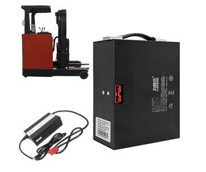 HJGHY Batería de Litio para Carretilla elevadora de 48V, 10Ah, 20Ah y 30Ah, con Placa de Empuje hidráulica eléctrica, para Motor de 1500W, baterías de fosfato de Hierro y Litio de 48V,48v30ah