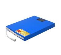 HJGHY Batería de Litio para farola Solar de 12,8 V, 12 V, 12 Ah, 15 Ah, 18 Ah, 21 Ah, 24 Ah, 27 Ah, 30 Ah, 45 Ah y 60 Ah, LiFePo4, para farola LED, batería Plana.
