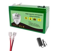 HJGHY Batería de Litio portátil de 24 V para Exteriores | Batería de litio de 24 V, 6 Ah, 8 Ah, 10 Ah o 12 Ah para pulverizador, con cargador.