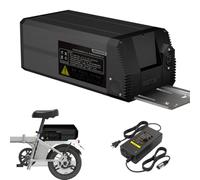 HJGHY Baterías de Litio de 48 V, 20 Ah y 45 Ah para el Asiento Trasero del Conductor. Batería de Larga duración con Cargador para Motor de Bicicleta eléctrica de 1000 W a 2100 W.,48v30ah