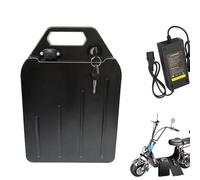 HJGHY Paquete de baterías de Litio de 48 V 15 Ah 17,5 Ah, batería de 60 V 10 Ah 20 Ah para Motocicleta eléctrica, Scooter/ciclomotor, baterías de Litio integradas con Cargador.,48v22.4ah