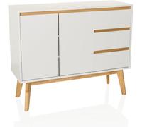 hjh LIVING Aparador tablero mdf, con revestimiento uv blanco