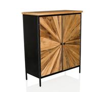 SANTJAGO BLACK SUN XL - Cómoda Color Madera Oscura