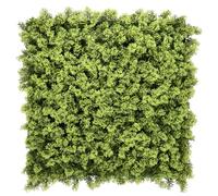 hjh LIVING Mural Vegetal para Interior y Exterior 55x55 cm LEAFLUXE 3 Alfombra Vegetal Artificial, decoración Vegetal para la Pared, reverdecimiento de la Pared
