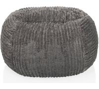 hjh LIVING Pufs Tela Gris