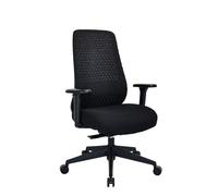 hjh OFFICE Silla de escritorio ergonómica, silla de oficina, tela/red