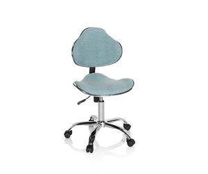 hjh OFFICE Silla Escritorio para niños KIDDY GTI-3 Tela Menta Verde, ergonómico Silla Juvenil, Altura Ajustable, 634133