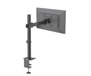 hjh OFFICE Soporte de monitor para 1 monitor de 13 a 32 pulgadas, VESA, ajustable