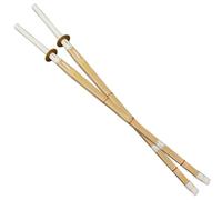HJHUUA (80 cm,100 cm,120 cm) Espada samurái de bambú Natural,Espadas de Madera para práctica de Kendo,Katana de Madera Japonesa Hecha a Mano para Entrenamiento,Regalos,Cosplay -1 Pieza/2 Piezas