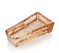 HJHUUA Cenicero de Cristal,ceniceros de cigarros Pesados,Bandeja de Ceniza portátil para cigarros,para Patio,Exterior,Interior,hogar,Oficina,Hotel,Piscina,Restaurante