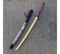 HJHUUA Espada de bambú de 102cm,Espadas de Madera con Vaina,Katana de Madera,Bokken Hecho a Mano para Cosplay,Entrenamiento de Kendo japonés,colección,decoración del hogar,Fiesta