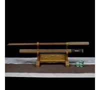 HJHUUA Espada Recta de Madera,Proceso de fabricación Tradicional,Espada de Madera Hecha a Mano para Artes Marciales,Cosplay,decoración,exhibición