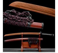 HJHUUA Espada samurái de Entrenamiento de Madera,Bokken Hecha a Mano,Katana de Madera Japonesa de 104 cm para Kendo,Iaido,Artes Marciales,coleccionismo,Juegos de rol,decoración,Regalos,exhibición