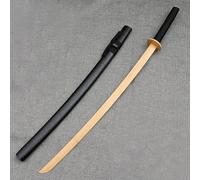 HJHUUA Espada samurái de Madera,Bokken Hecha a Mano,Katana Japonesa de Madera para Kendo,Regalos,Cosplay,Accesorios,Entrenamiento,Fiestas,decoración