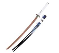 HJHUUA Espada samurái de Madera de Wenge Natural de 104cm,Katana de Madera,Bokken Hecho a Mano,Espada de Entrenamiento de Madera para Kendo,Regalo,exhibición,Cosplay,Accesorios