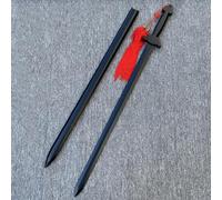 HJHUUA Espadas de Tai Chi de Madera,con Vaina,Bokken Hecho a Mano,Espadas Rectas de Madera de 100 cm para Cosplay,Kendo,decoración,exhibición,práctica,Accesorios