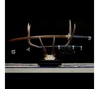 HJHUUA Espadas samuráis de Madera con Vaina,Proceso de fabricación Tradicional,Hoja de Palisandro Natural,Katana Japonesa de Madera para decoración,coleccionismo,Artes Marciales,Cosplay,Kendo