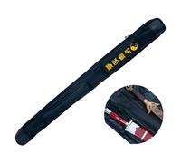 HJHUUA Funda de Espada Impermeable Negra de 130cm,Bolsa de Espada de Doble Capa,Puede Contener 2 Espadas,Bolsa de Espada de Tela Oxford para Espada de Tai Chi,Espada Samurai,bokken,Katana