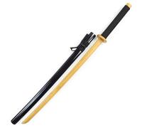 HJHUUA Katana de bambú Natural,Bokken Hecho a Mano,Espadas samuráis de Madera para Regalos,decoración,Entrenamiento de Kendo,decoración,Cosplay -102cm