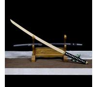 HJHUUA Katana de Madera Hecha a Mano con Vaina,Hoja Hecha de bambú,Espada samurái de Madera para Artes Marciales,práctica,Kendo,Cosplay,Accesorios,exhibición,decoración
