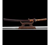 HJHUUA Katana Japonesa de bambú,Espada samurái Tradicional de Madera para Entrenamiento,bokken Artesanal para Entrenamiento de Kendo,Regalos,Juegos de rol y Accesorios. 103 cm