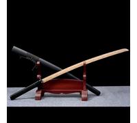 HJHUUA Katana Japonesa de Madera con Vaina,Hoja de Palisandro Natural,Espada samurái de Madera,bokken Hecho a Mano de 103cm para Artes Marciales,decoración,coleccionar,Kendo,Cosplay