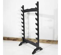 HJHUUA Soporte de pie para Espadas,Soporte de Madera para Espadas,Expositor Grande para Espadas,katanas,Arcos y Flechas,Flautas