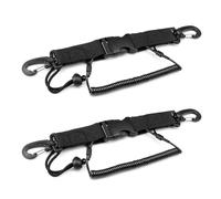 HJIAMA 2 piezas Mosquetón para Buceo, Cuerda Buceo, Buceo Submarinismo Accesorios, Cuerda Buceo Equipo Buceo con Hebilla Liberación Rápida