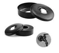 HJIAMA Cubierta Decorativa Grifo Ducha 4 Piezas, Diámetro Orificio 21 y 25 mm, Acero Inoxidable Cubre Radiadores, Embellecedor Grifo Ducha, Tapas Radiador para Grifos, Duchas, Válvulas Angulares