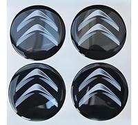 HJIAMIN 4 Piezas 3D Silicona Adhesivo Pegatinas Stickers para Tapas de Rueda de Centro para Citroen Xsara Picasso 1999-2009 Hatchback, Adhesivo de Tapacubos Elegante