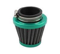Hjiaodq Filtro Admisión Filtro De Aire para Motocicleta De 42 Mm Y 44 Mm, Filtro De Aire Tipo Hongo, Limpiador Universal para Carburador, para Motocross, ATV Y Motocross.(Green 44mm)