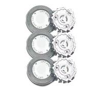 HJKBCLEH Cabezal De Afeitado De Repuesto De 3 Piezas, Compatible con Philips HQ3, HQ4, HQ55, HQ6861, HQ6863, HQ6868, HQ6874, HQ6879, HQ6900, HQ6920, HQ6940, 6970, HQ6990