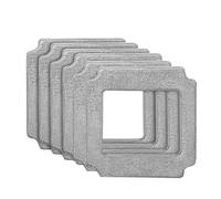HJKBCLEH Trapeadores De Limpieza De 21 X 21 Cm, Compatibles con El Robot Limpiacristales ABIR WD8, Trapos Lavables Reutilizables For Lavar Cristales Y Ventanas.