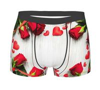 HJKdfv Calzoncillos tipo bóxer para hombre, transpirables, suaves, elásticos, cómodos, clásicos, para todo el día, Negro, L