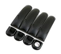 HJKDSZ Embellecedor De Manija Puerta Lateral Exterior para Skoda para Laura 2005-2013(1 Key Hole)