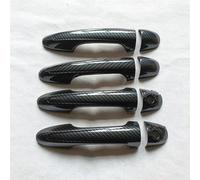 HJKDSZ Manija Puerta Exterior Estilo Fibra Carbono Para Coche, Moldura De Cubierta, Decoración Embellecedora, Auto Para Toyota, Hilux, Revo, Rocco 2016-2023 Cubierta manija puerta exterior(C)