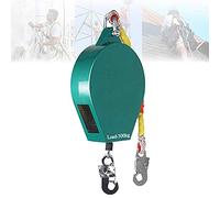 HJKHNK Dispositivo Anticaídas Retráctil, Limitador de Caída Personal con 5m/10m/15m/20m/30m Cable, Cuerda Anticaidas Herramientas para Techo y Ascensor, Carga-300kg