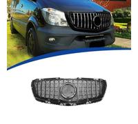 HJKJNBF Parachoques Delantero Parrilla, para Mercedes Benz Sprinter W906 GT 2013 2014 2015 2016 Rejilla de Parachoques Frontal para capó Malla de Entrada
