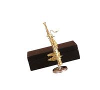 HJKLBGT Adorno Modelo De Instrumento Musical Occidental De Fagot Semi Hecho A Mano Adornos De Instrumentos Musicales(2)