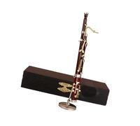 HJKLBGT Adorno Modelo De Instrumento Musical Occidental De Fagot Semi Hecho A Mano Adornos De Instrumentos Musicales(7)